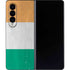 Ivory Coast Flag Distressed Galaxy Z Fold4 5G Skin
